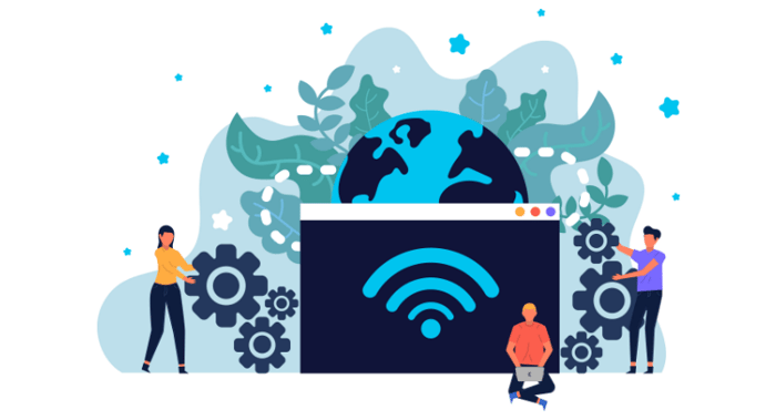 Red de internet empresarial
